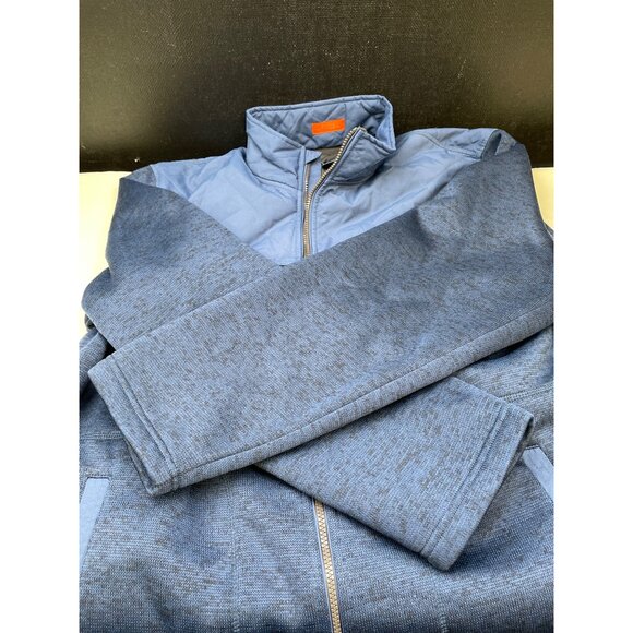 St Johns Bay Men's Blue Waterproof, Windbreaker Jacket/Coat Size XXL SKU 5745 - Picture 5 of 6